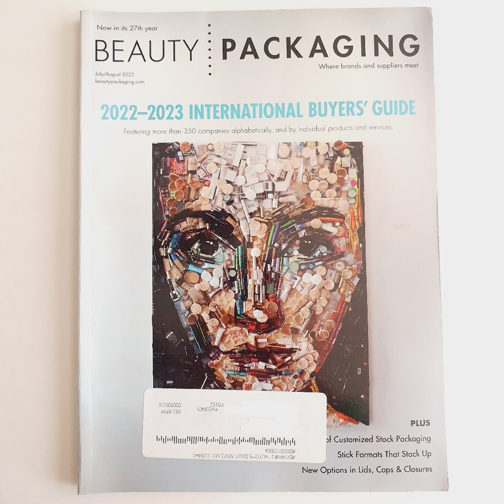 Beauty Packaging Magazine July, 2022 International Buyer's Guide 2022-2023